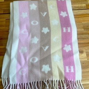 Coach knit scarf- new